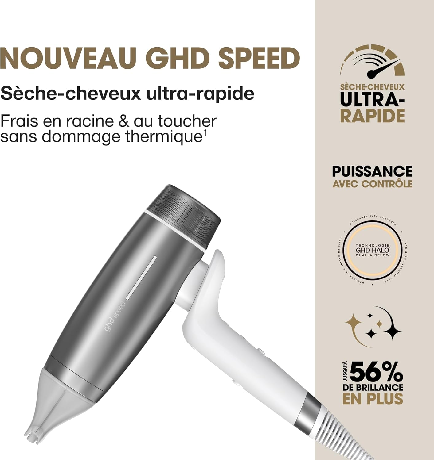 Thumbnail 2 de ghd Speed – Sèche-cheveux professionnel ultra-rapide pour un brushing précis