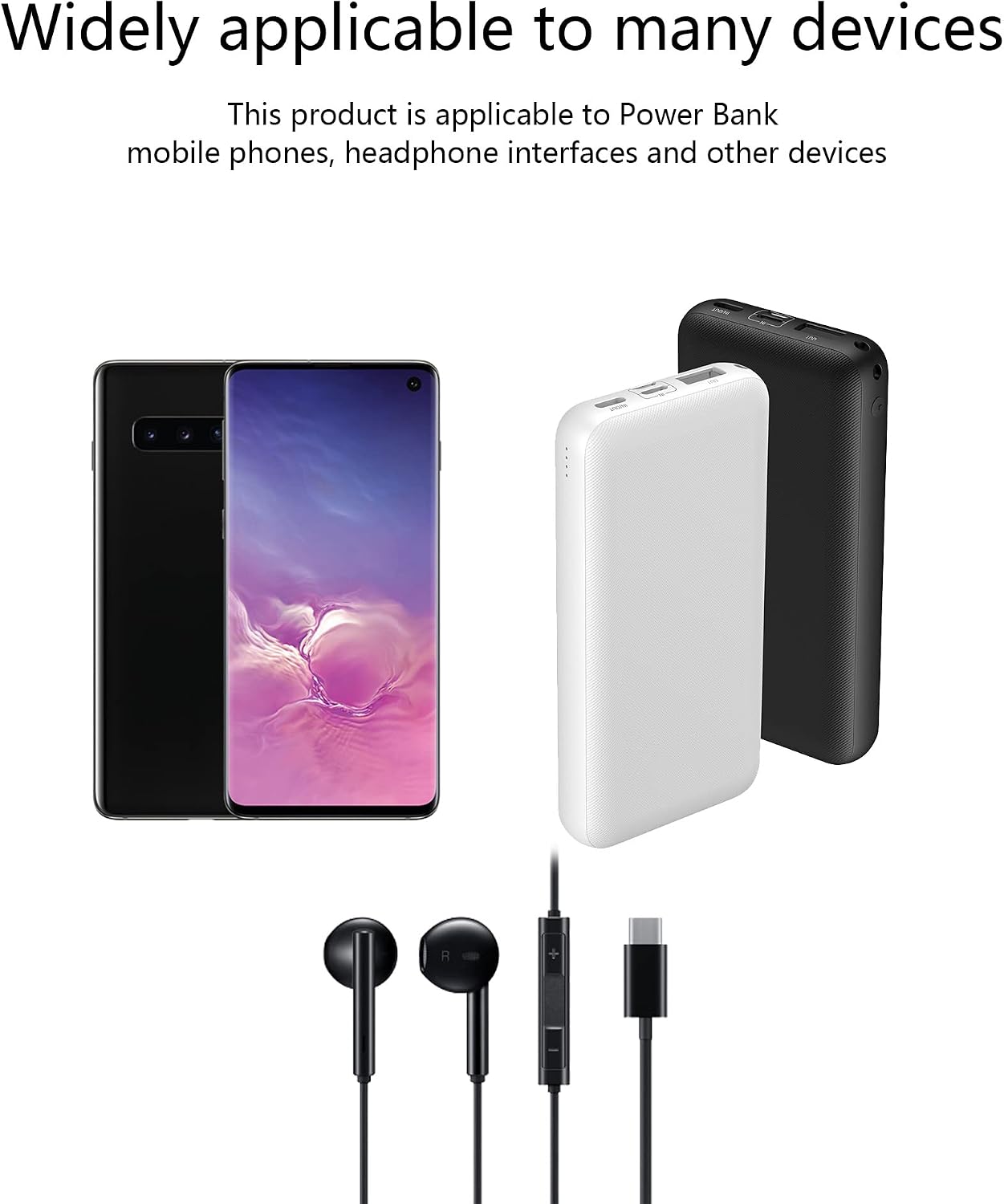 Thumbnail 6 de USB-C bare-wire power cable 22AWG