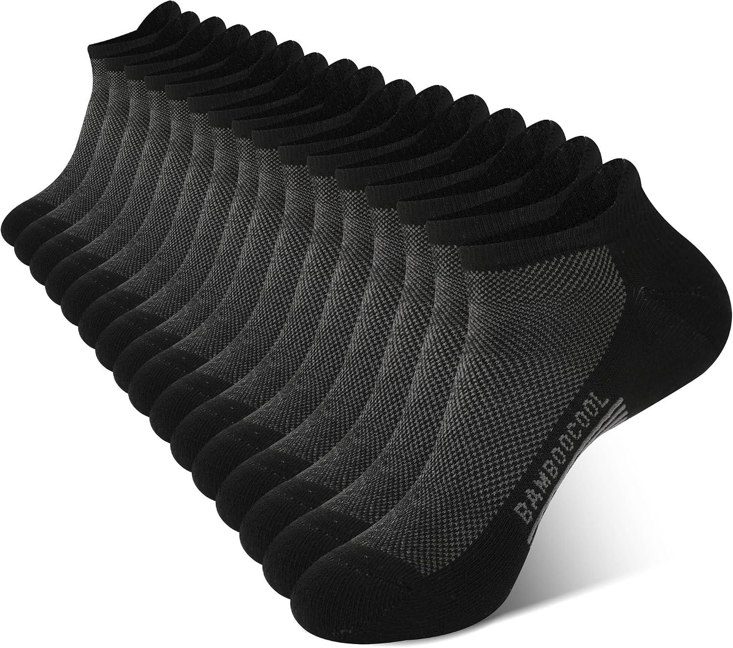 Detalle de BAMBOO COOL Men's Ankle Socks 8 Pack