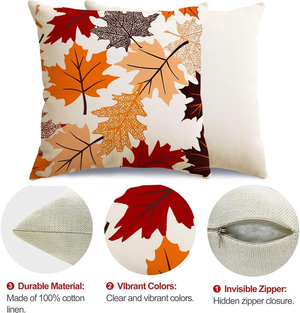 Thumbnail 4 de RABUSOFA Fall Pillow Covers 18x18