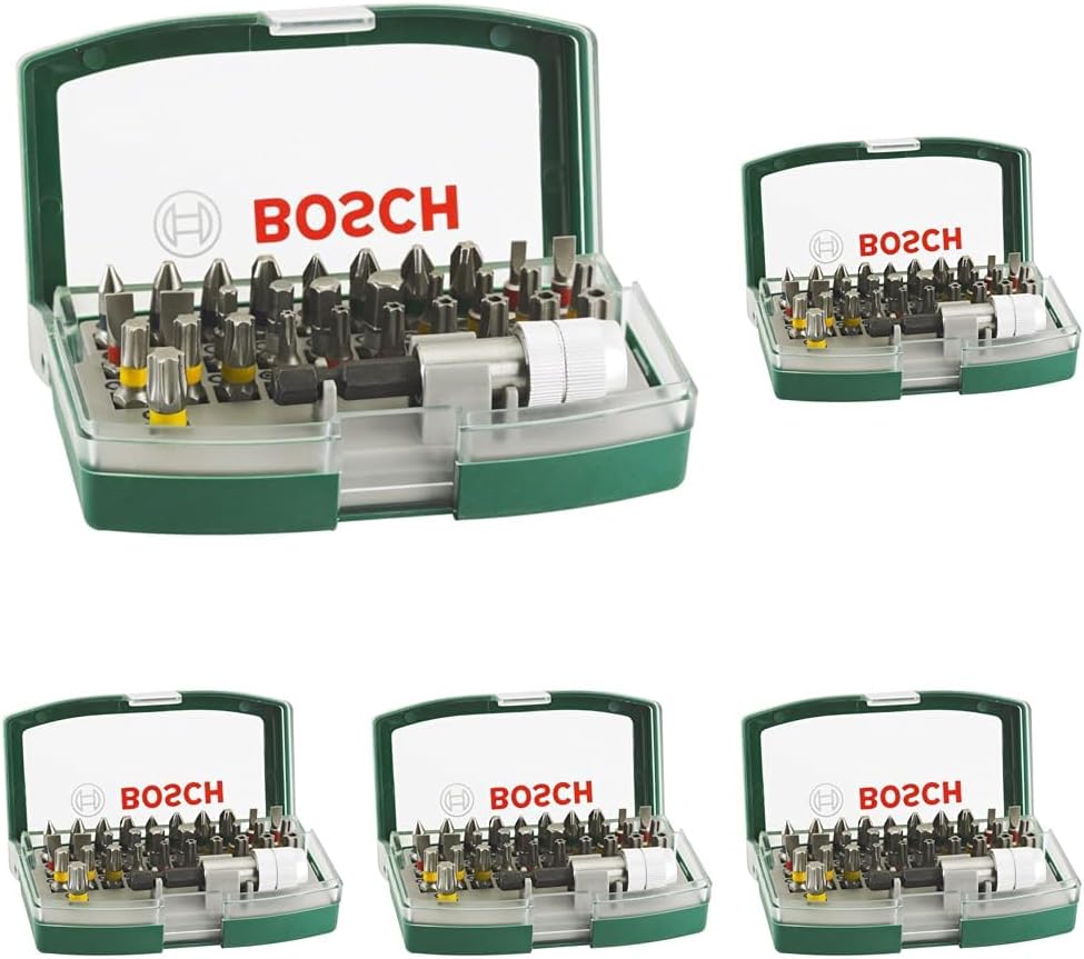 Thumbnail 6 de Bosch 32pc Screwdriver Bit Set with magnetic universal holder (PH, PZ, Hex, T, TH, S-bits)
