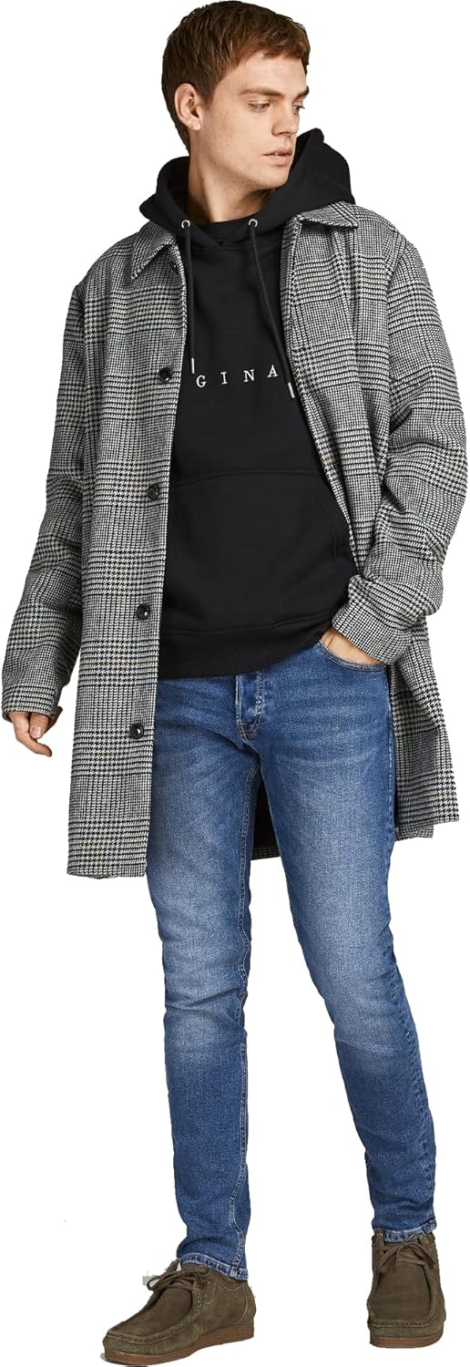 Detalle de JACK & JONES Jjiglenn Jjoriginal Na 031 Pantalones azul 32W/32L