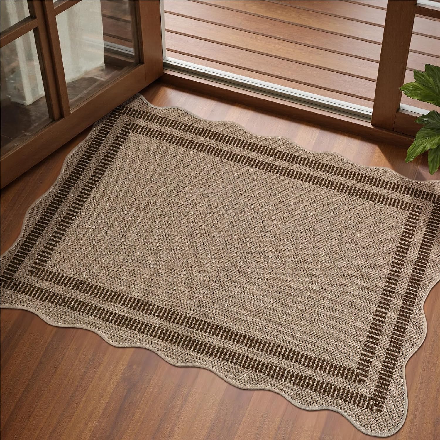 Thumbnail 6 de EDIMENS jutemat_CA Easy Jute Door Mat, 2 x 3 ft, Low-Pile Polyester