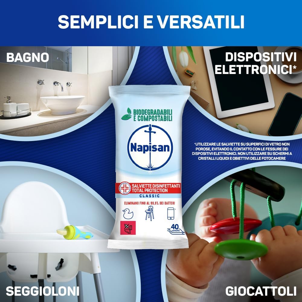 Thumbnail 3 de Napisan Salviette Total Protection 120