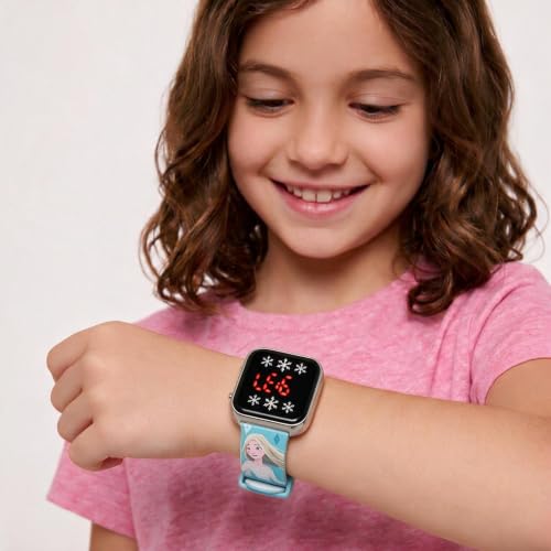 Detalle 1 de Frozen — Reloj infantil digital con temática Frozen para niñas