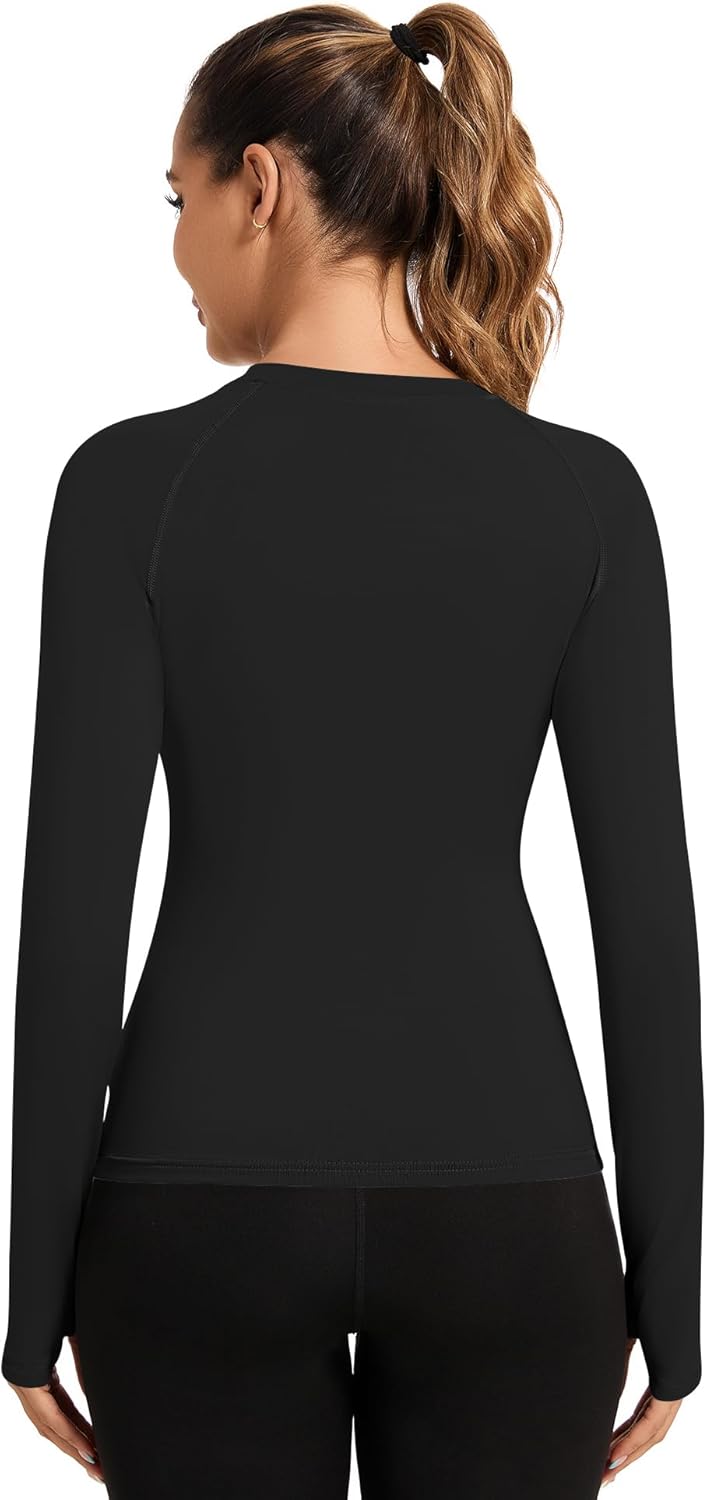 Thumbnail 2 de Rapbin Damen Sport Top T Shirt Gym Oberteil Yoga Rundhals - Atmungsaktiv, Leicht & Feuchtigkeitsmanagement