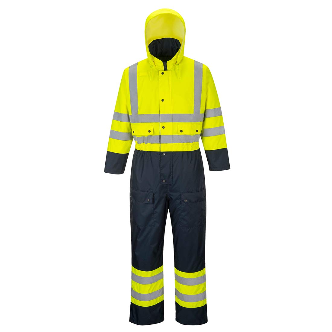 Detalle de Portwest S485 tuta bicolore foderata giallo/nero, XXL