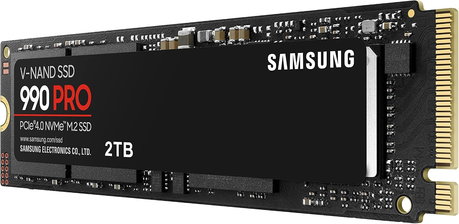 Detalle de Samsung 990 PRO 2TB NVMe SSD (M.2, PCIe 4.0)