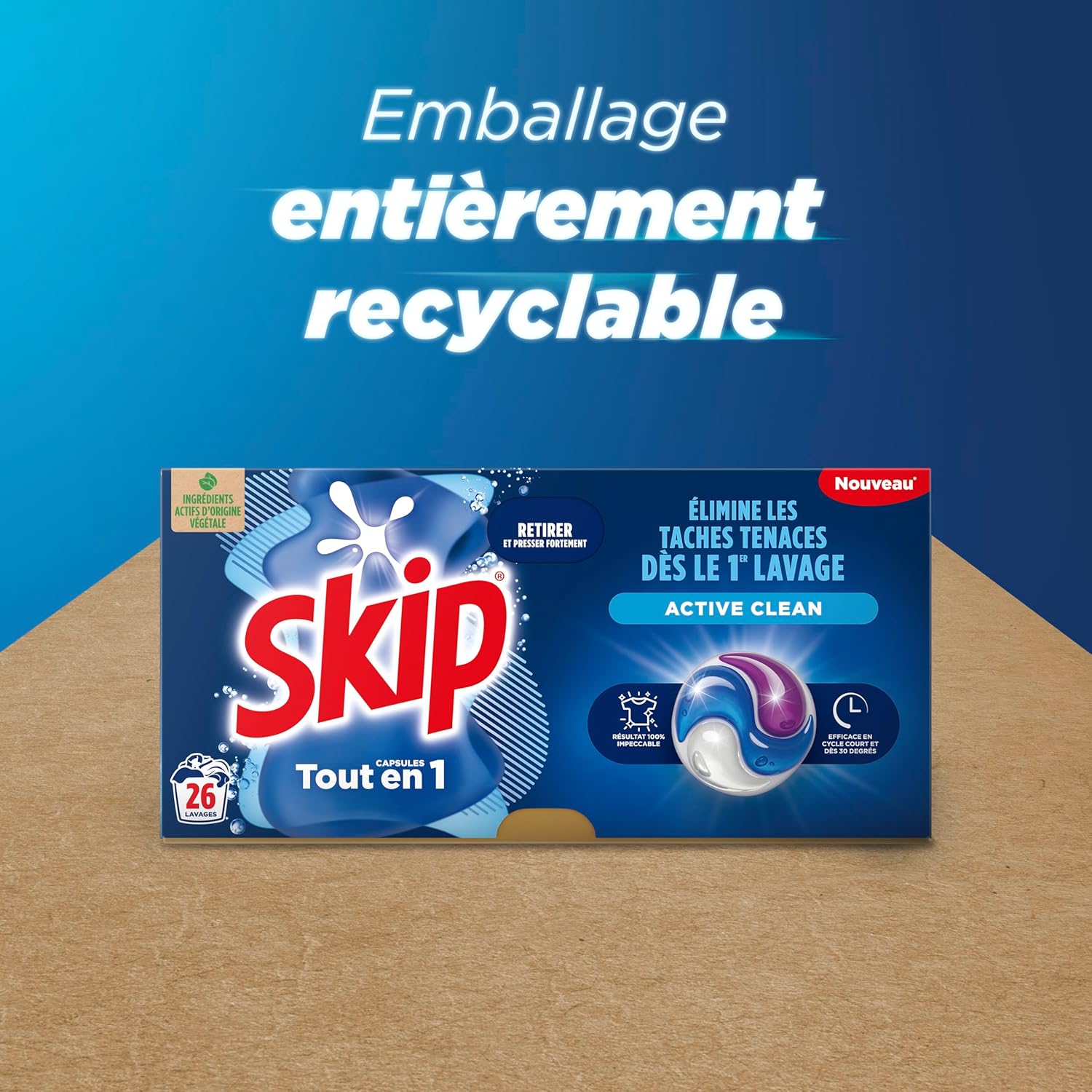 Thumbnail 3 de Skip Active Clean 3 en 1 — 78 lavages