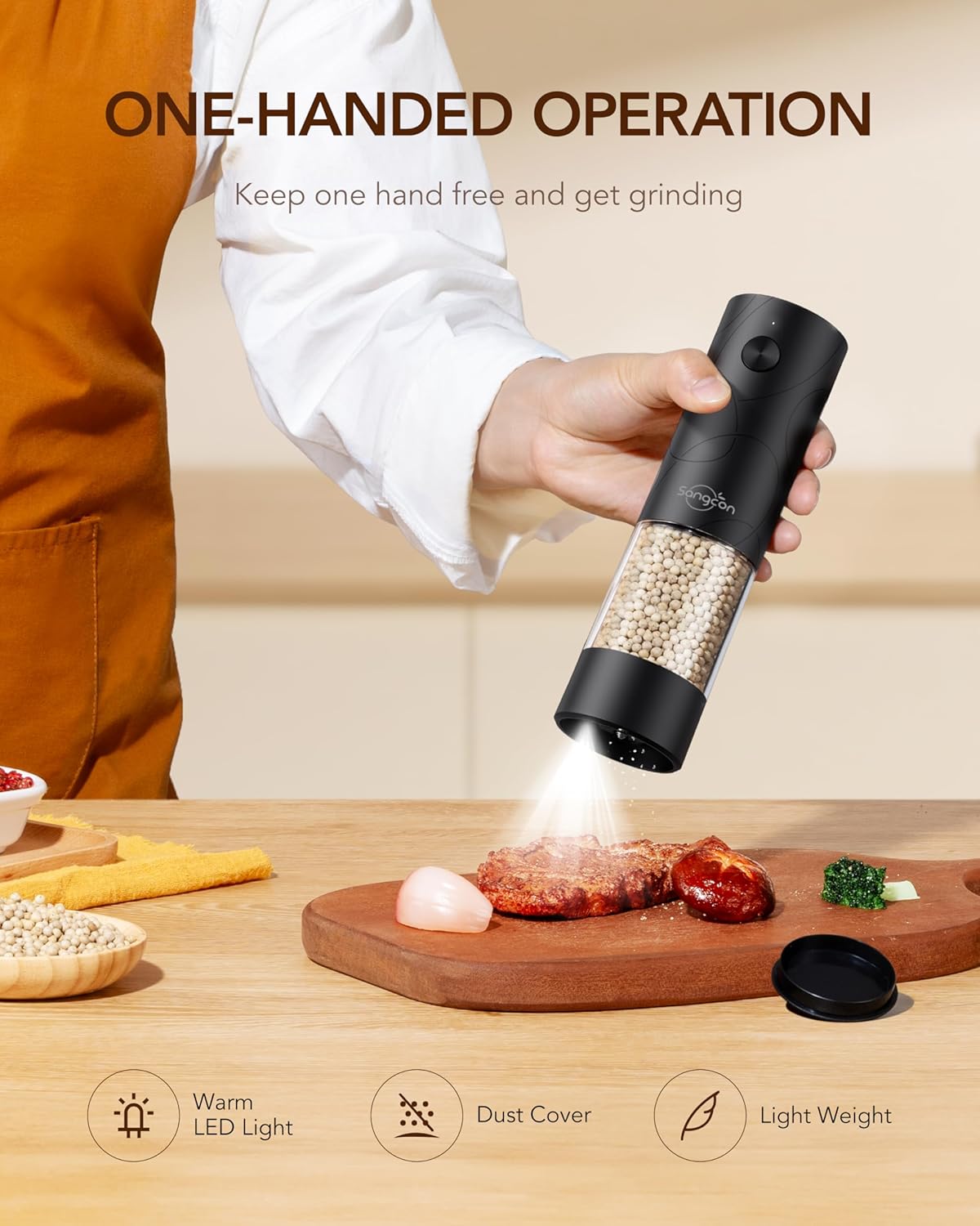 Thumbnail 2 de Sangcon-EP molinillo eléctrico recargable 300 mAh