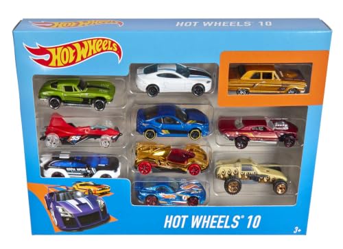 Detalle de Hot Wheels 10-Pack (Styles May Vary) – 1:64 Scale Cars Collection