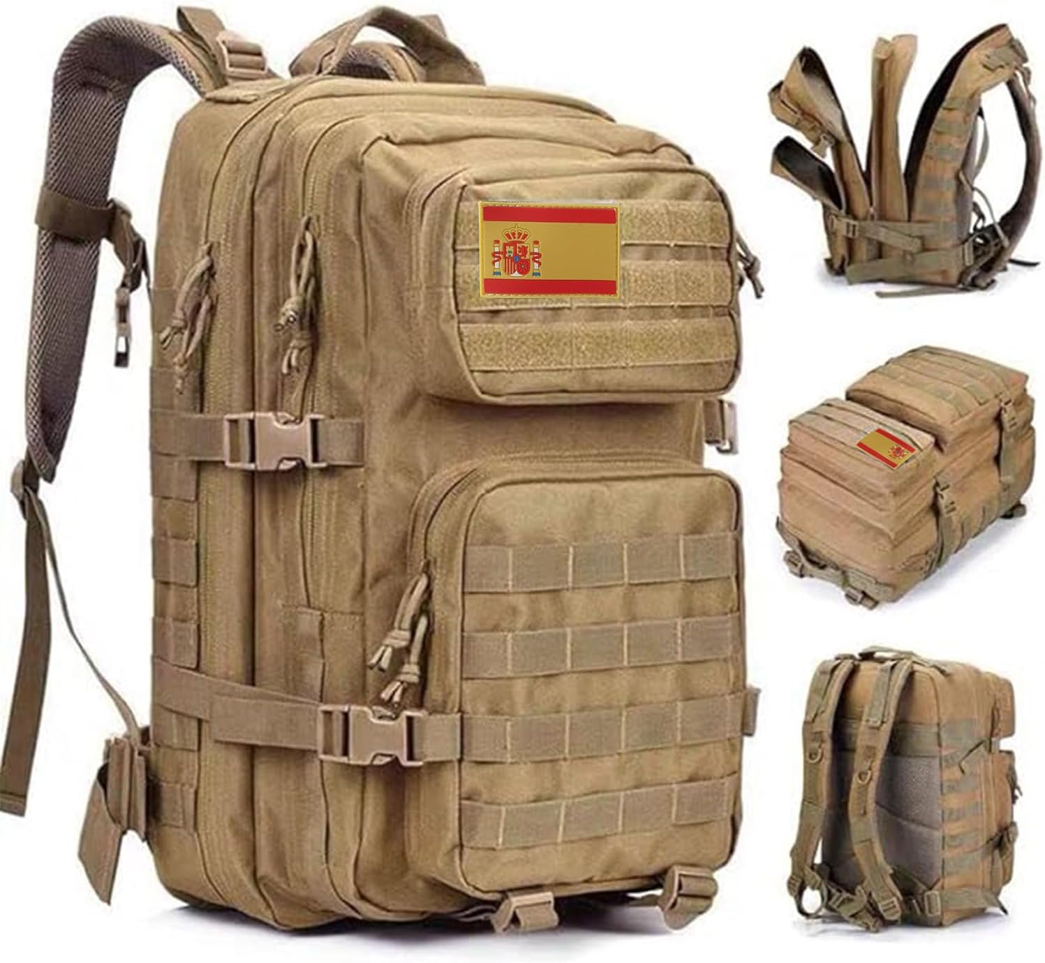 Detalle de Oreunik Mochila Militar 45L Impermeable