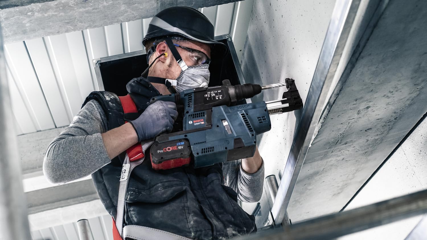 Detalle 2 de Bosch Foret PRO SDS plus-5X Ø 17 mm pour béton et béton armé