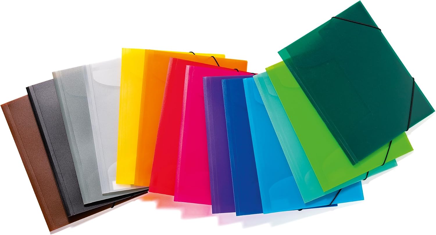 Thumbnail 6 de HERMA 19500 samlarmappar A4, 3-pack i vit transparent plast