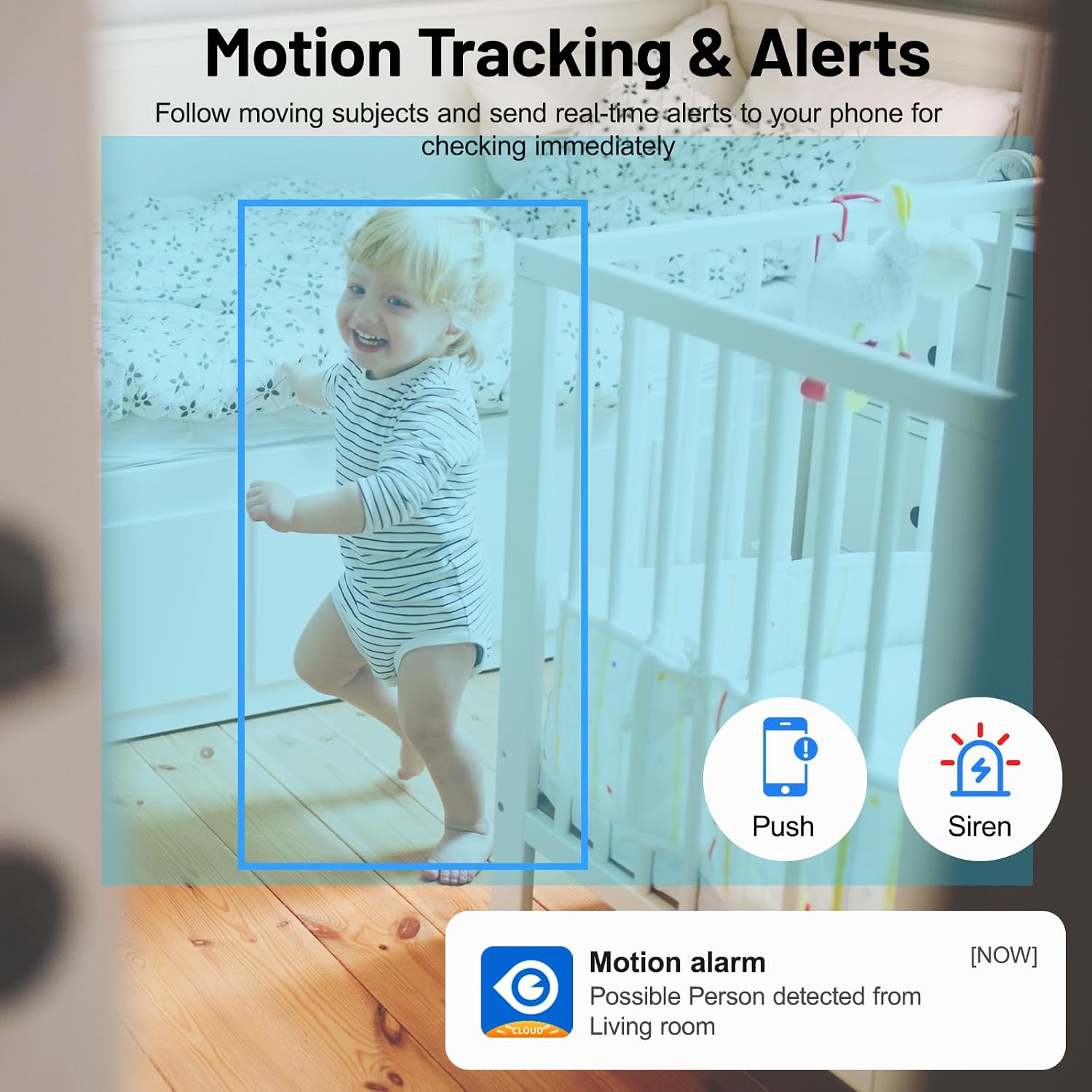 Detalle 2 de GALAYOU G2 2K Pet Camera with 360° tracking