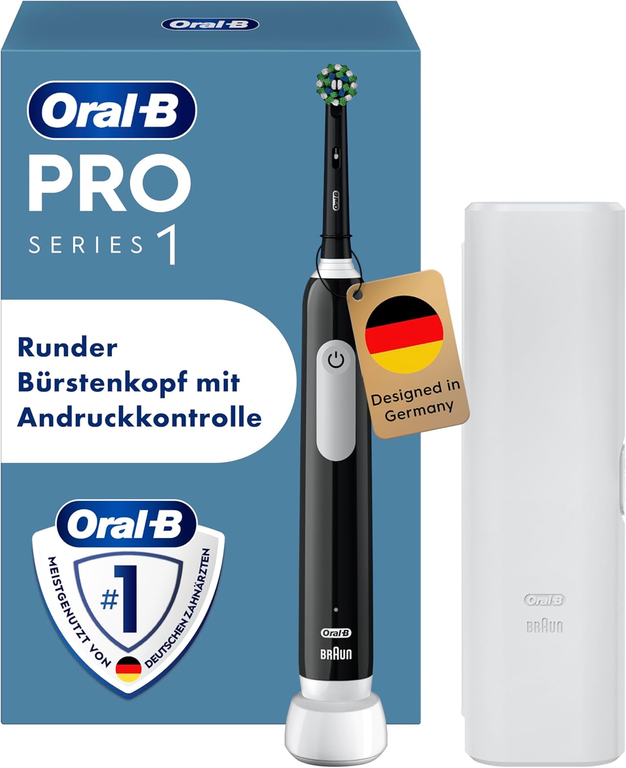 Detalle de Oral-B Pro Series 1 elektrische Zahnbürste 1 Aufsteckbürste