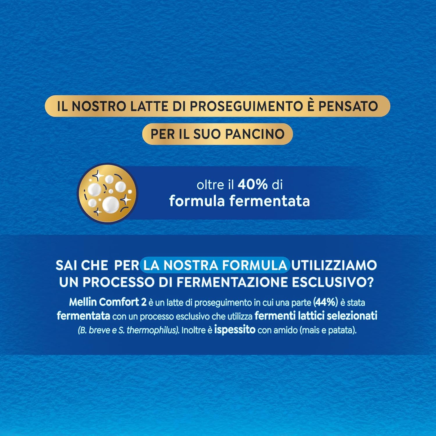 Thumbnail 2 de Mellin Comfort 2 – Latte di Proseguimento in Polvere dal 6° al 12° mese, 800 g