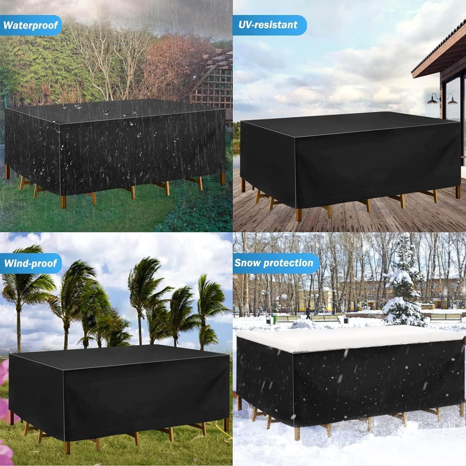 Thumbnail 6 de RICHIE Garden Furniture Covers 250x250x90cm