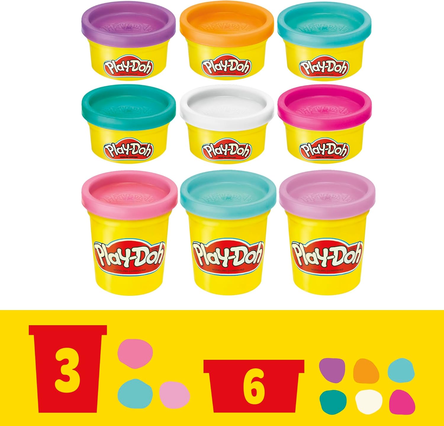 Thumbnail 5 de Play-Doh Make & Style Ponies Set