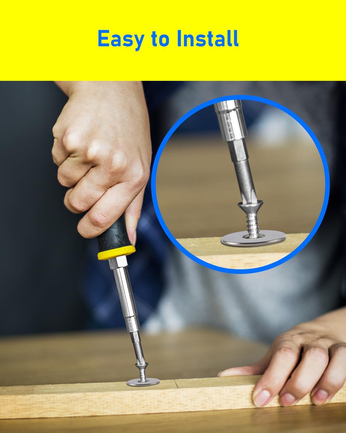 Thumbnail 4 de HOLMOL Flat Penny Washers 250 pcs — Stainless Steel