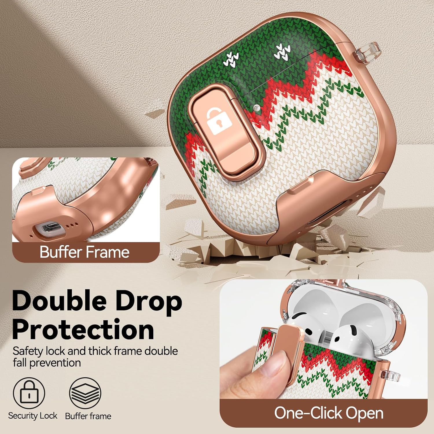 Detalle de Polislime AirPods Case with TPU and PC