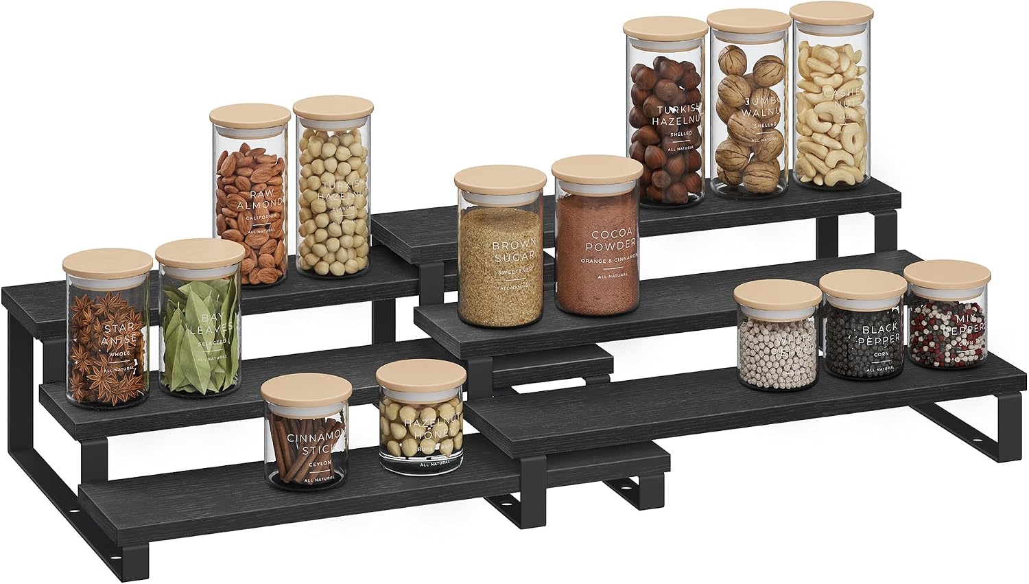 Thumbnail 6 de SONGMICS Spice Rack 3-Tier set