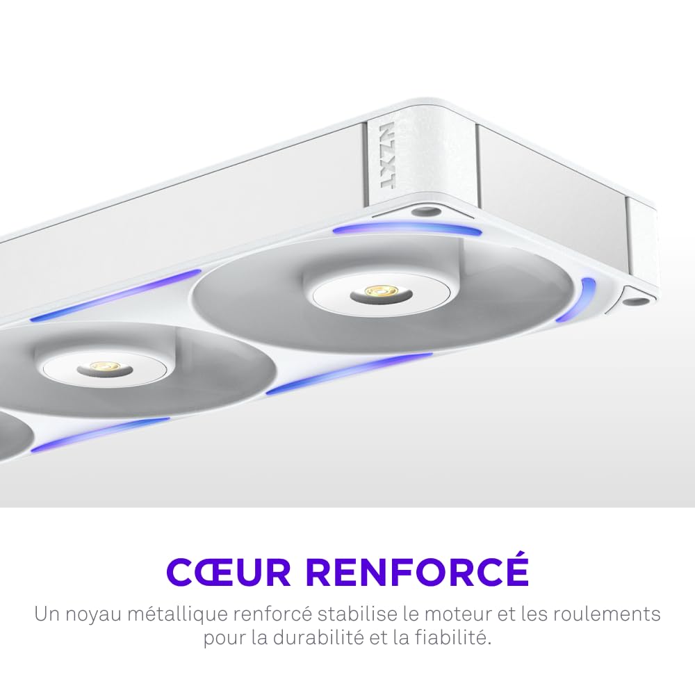 Thumbnail 6 de NZXT F360X ventilateur PWM RGB 3x120 mm