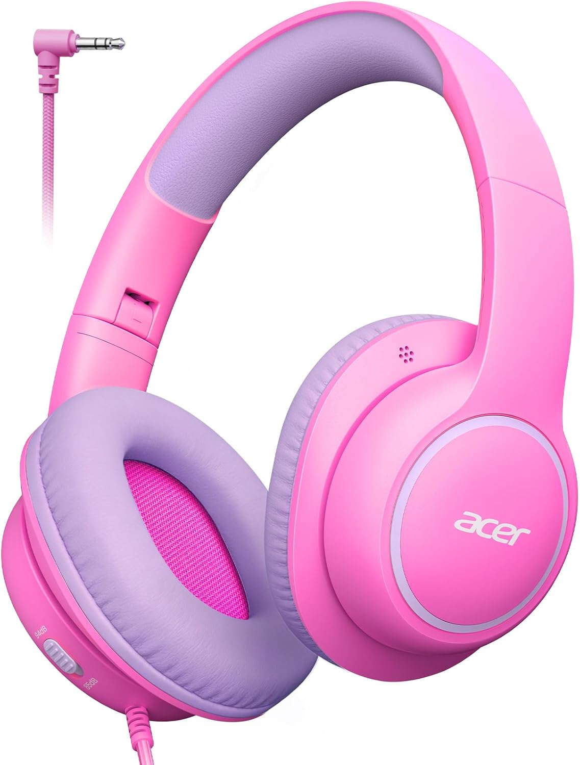 Thumbnail 6 de Acer Kids Headphones Wired for School (OHW328) – Over-Ear, Safe Volume, 3.5mm, Foldable