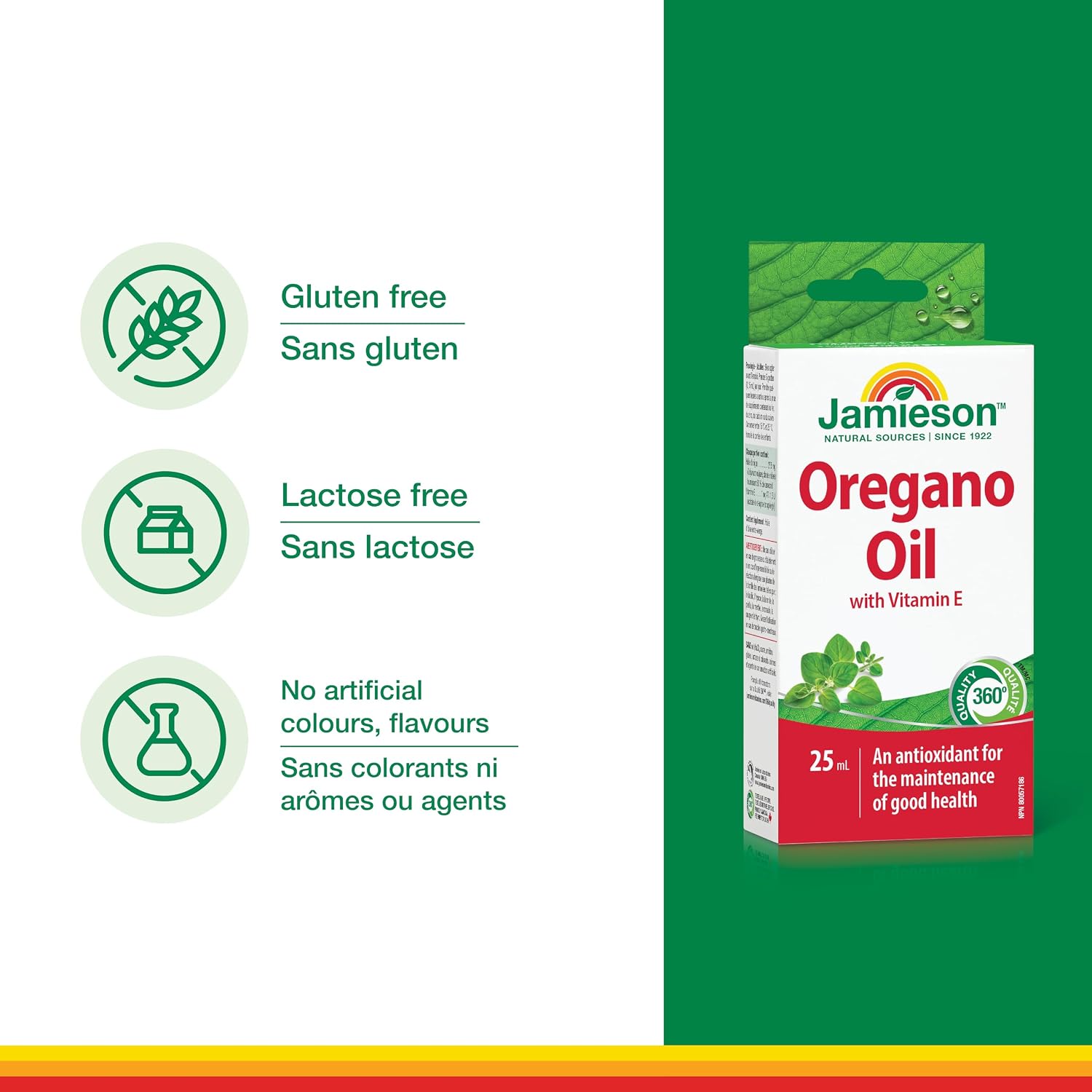 Thumbnail 2 de Jamieson oregano oil liquid, 25 mL