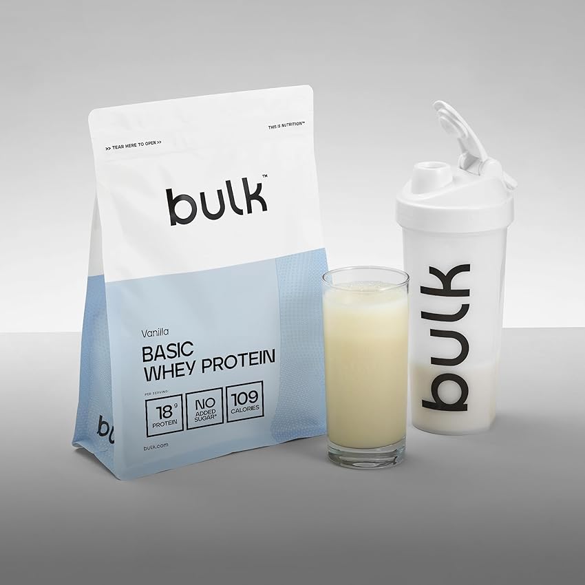 Thumbnail 1 de Bulk Basic Proteína de Suero en Polvo 🥤 Vainilla 1,25 kg