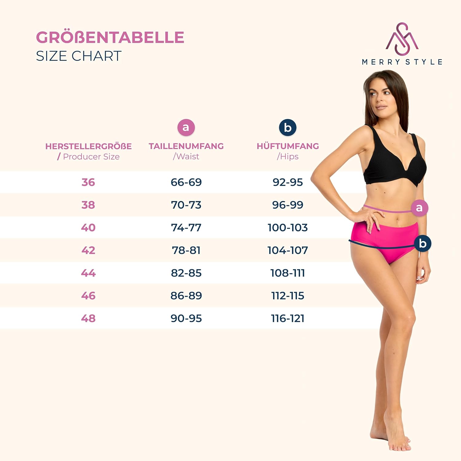 Thumbnail 4 de Merry Style Slip Bikini Coprente Vita Media 18