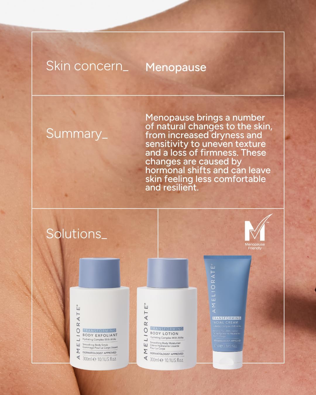Thumbnail 1 de AMELIORATE Transforming Body Lotion 500 ml – balsam z kwasem mlekowym AHA
