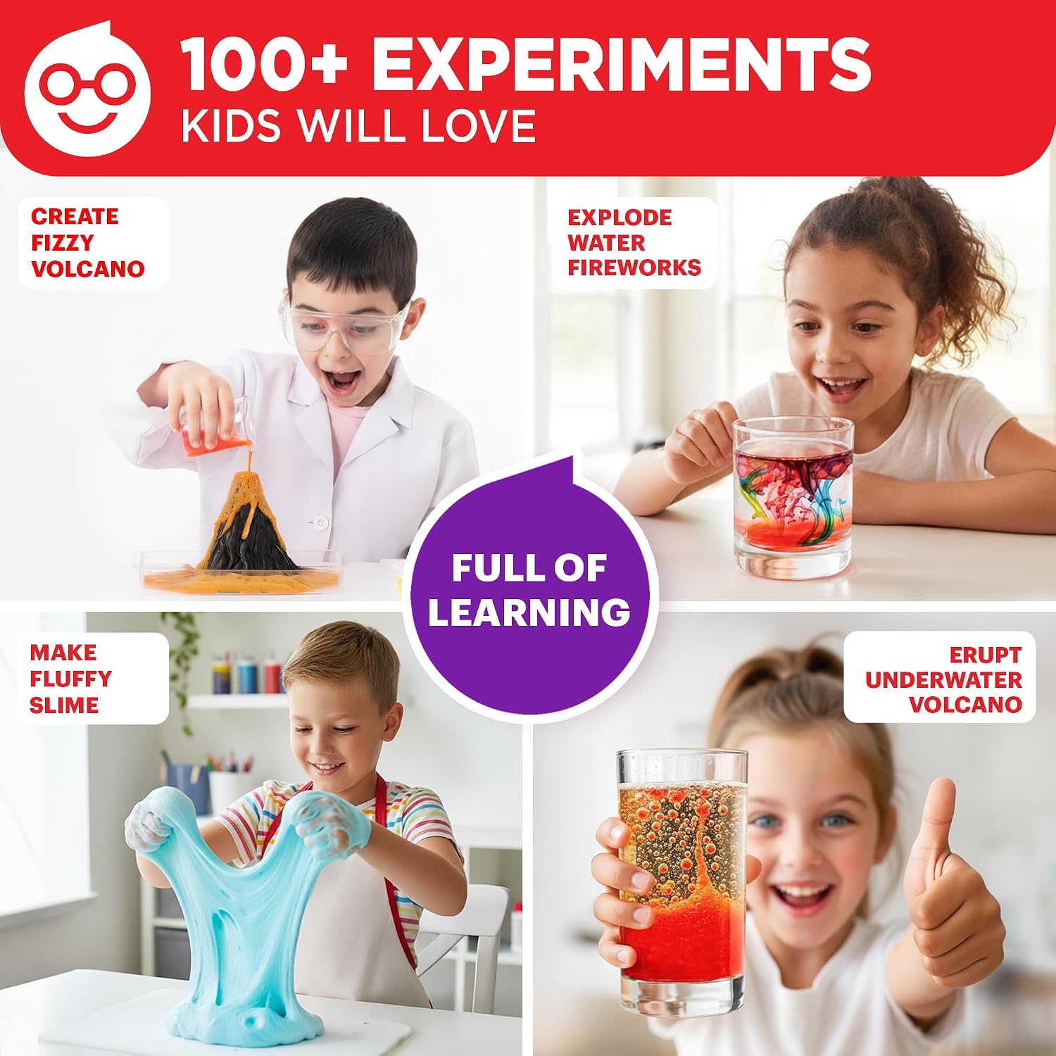 Detalle de Doctor Jupiter Science Experiments Kit 100+ Experiments