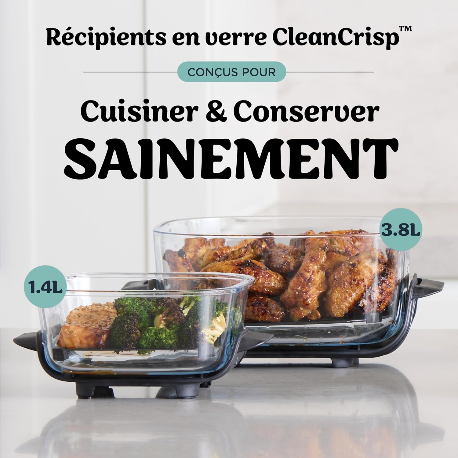 Detalle 2 de Ninja CRISPi FN101EUGY friteuse sans huile 3,8 L, 1 700 W 🍟