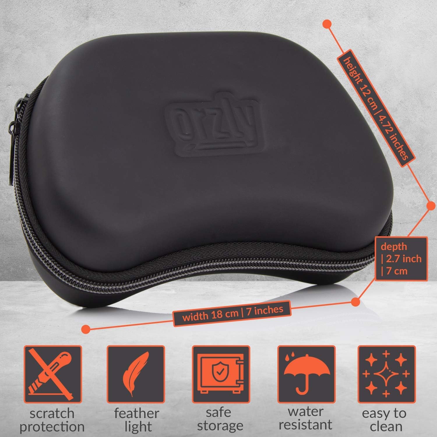 Detalle de Orzly Case for Google Stadia Controller protective case