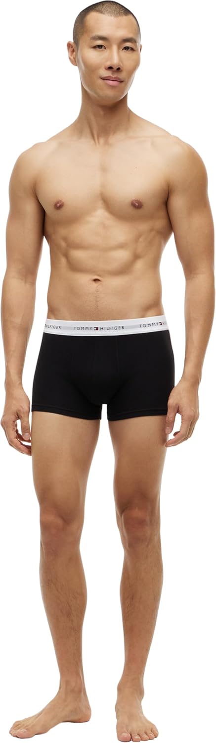 Thumbnail 5 de Tommy Hilfiger Herren 3er Pack Boxershorts Trunks Unterwäsche – klassischer Tragekomfort im Set
