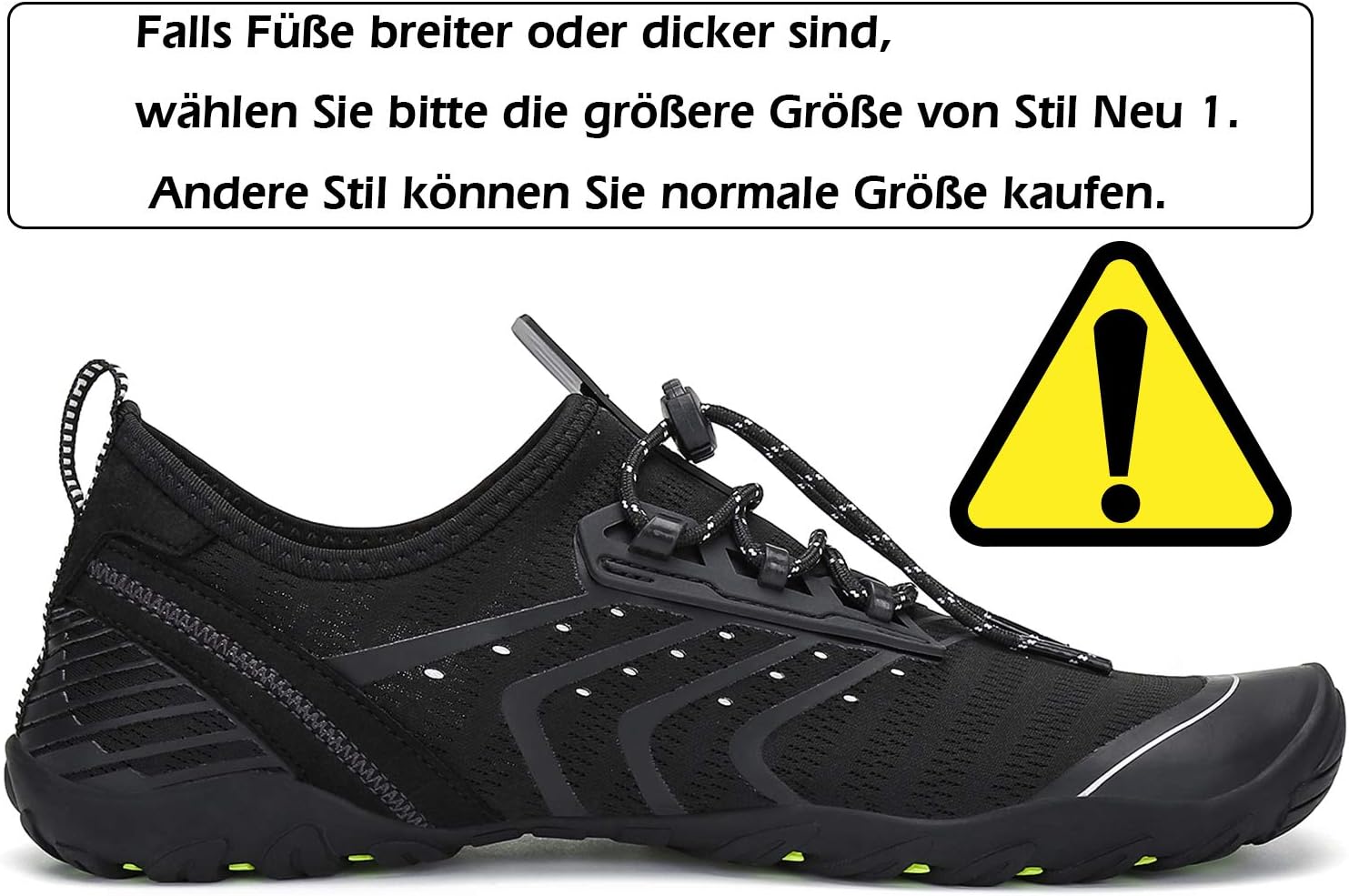 Thumbnail 1 de Saguaro Chaussures Aquatiques Homme/Femme Antidérapantes, Séchage Rapide, 7/9 Trous de Drainage – GR.35-48