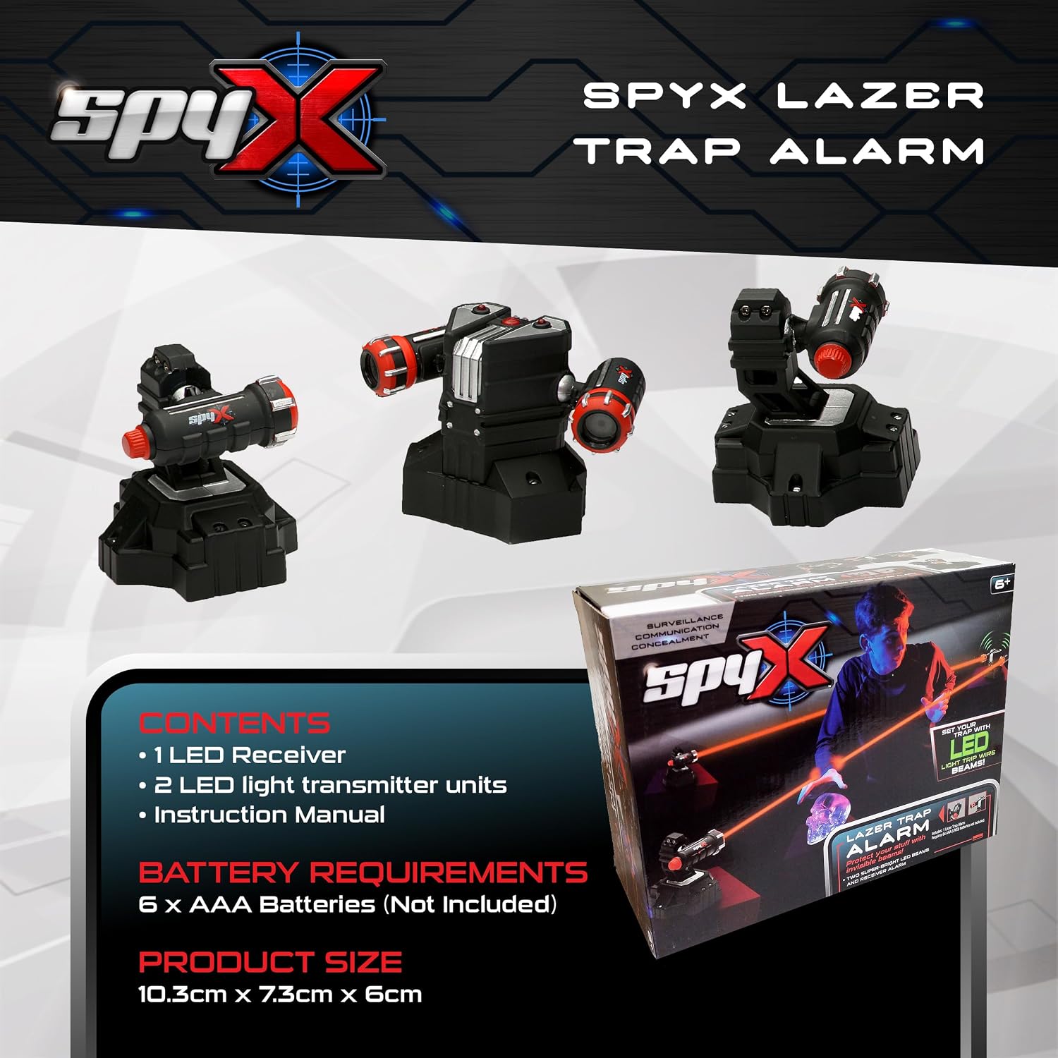 Thumbnail 4 de SpyX Night Mission Goggles for Kids