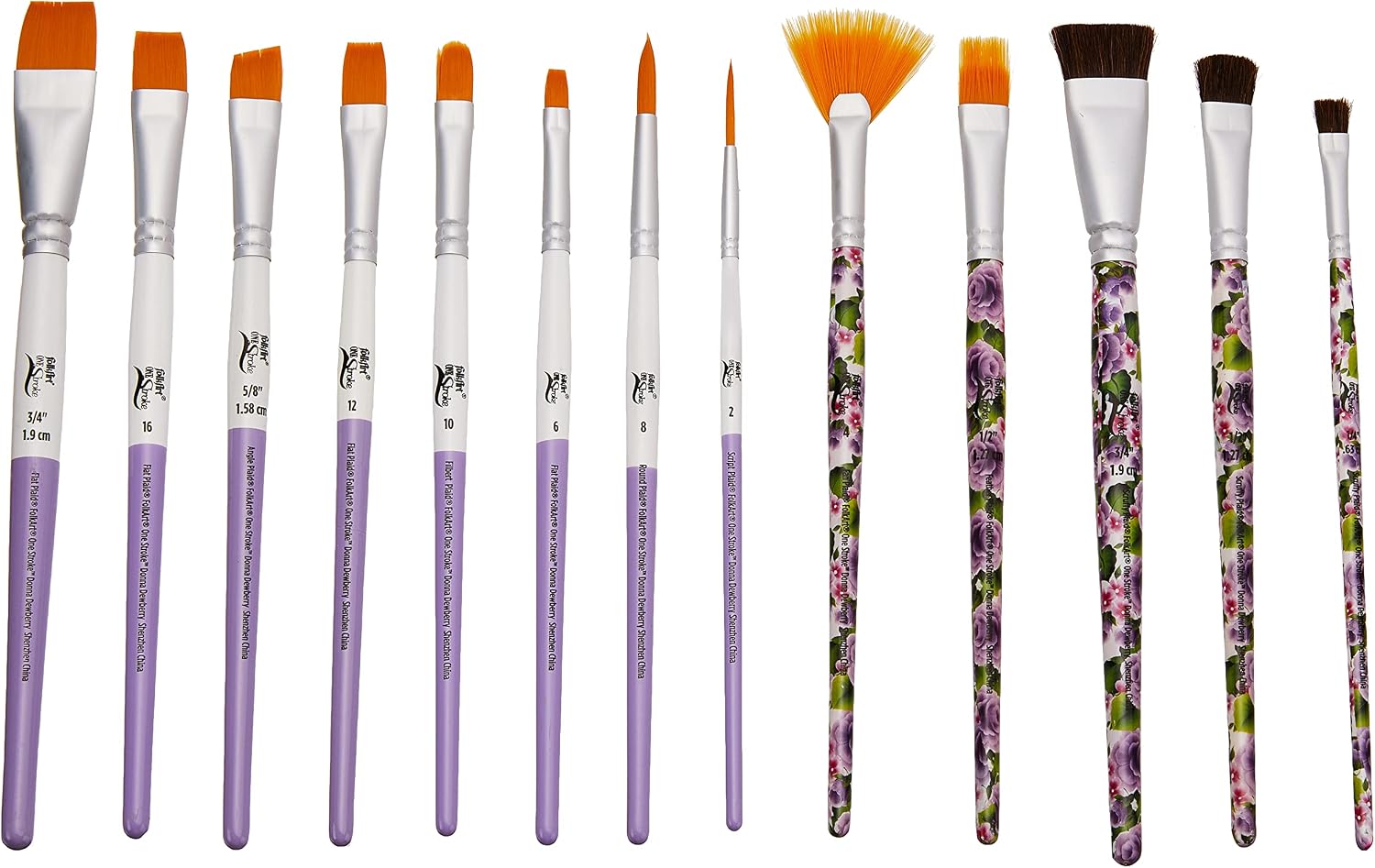 Thumbnail 1 de FolkArt Paint Brush Set, 13-Piece