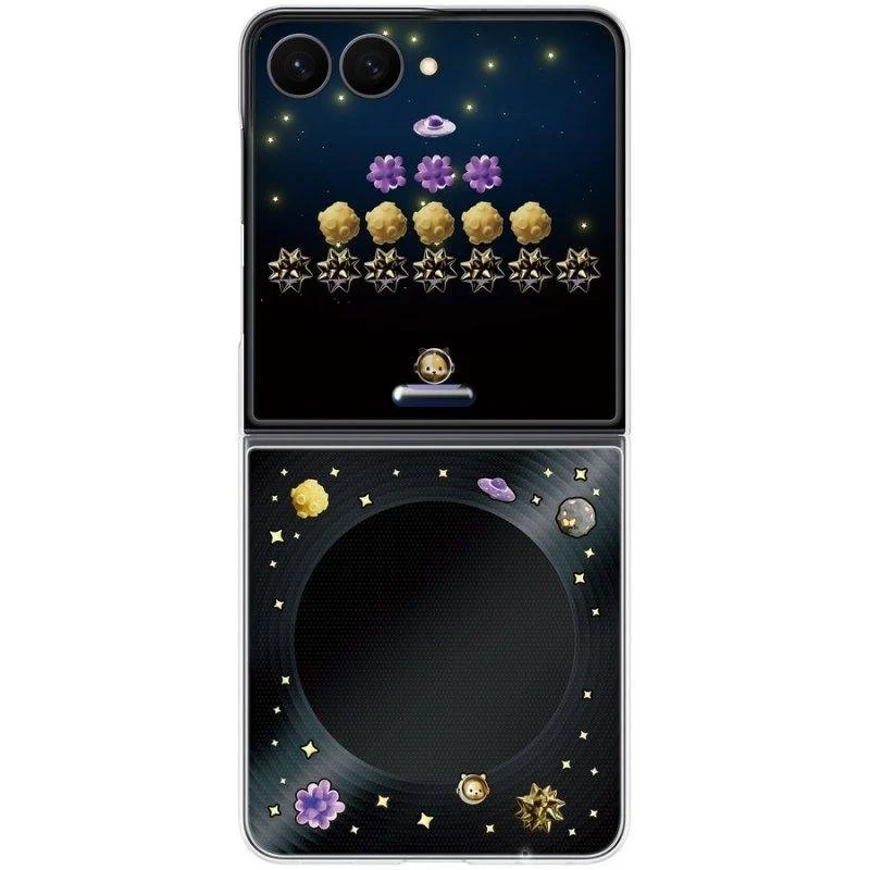 Detalle de Funda Samsung Flipsuit LED Negra para Galaxy Z Flip8 con funciones personalizadas