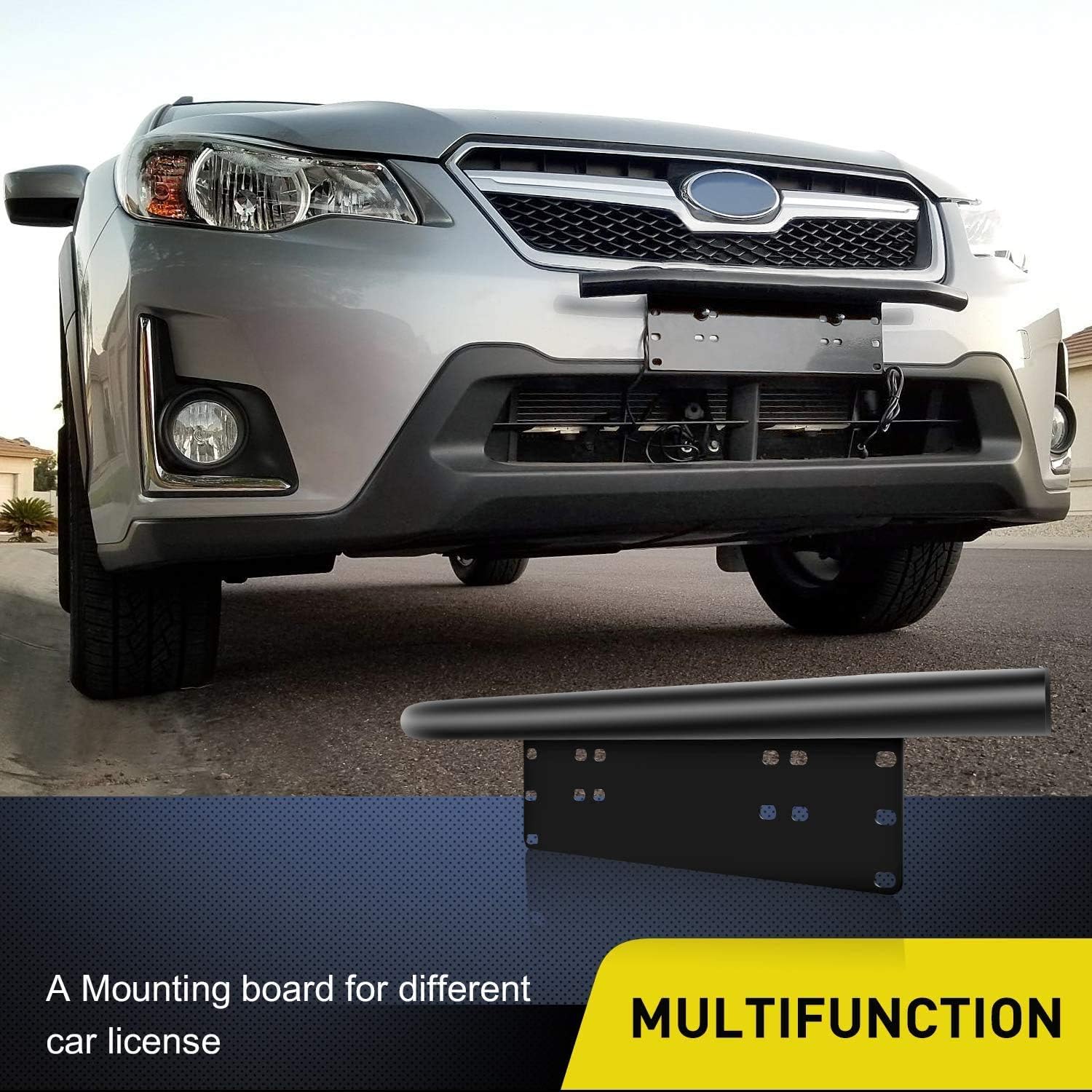 Thumbnail 1 de Nilight 90021B Light Bar Mounting Bracket for Front License Plate Frame (Off-Road LED Lights)
