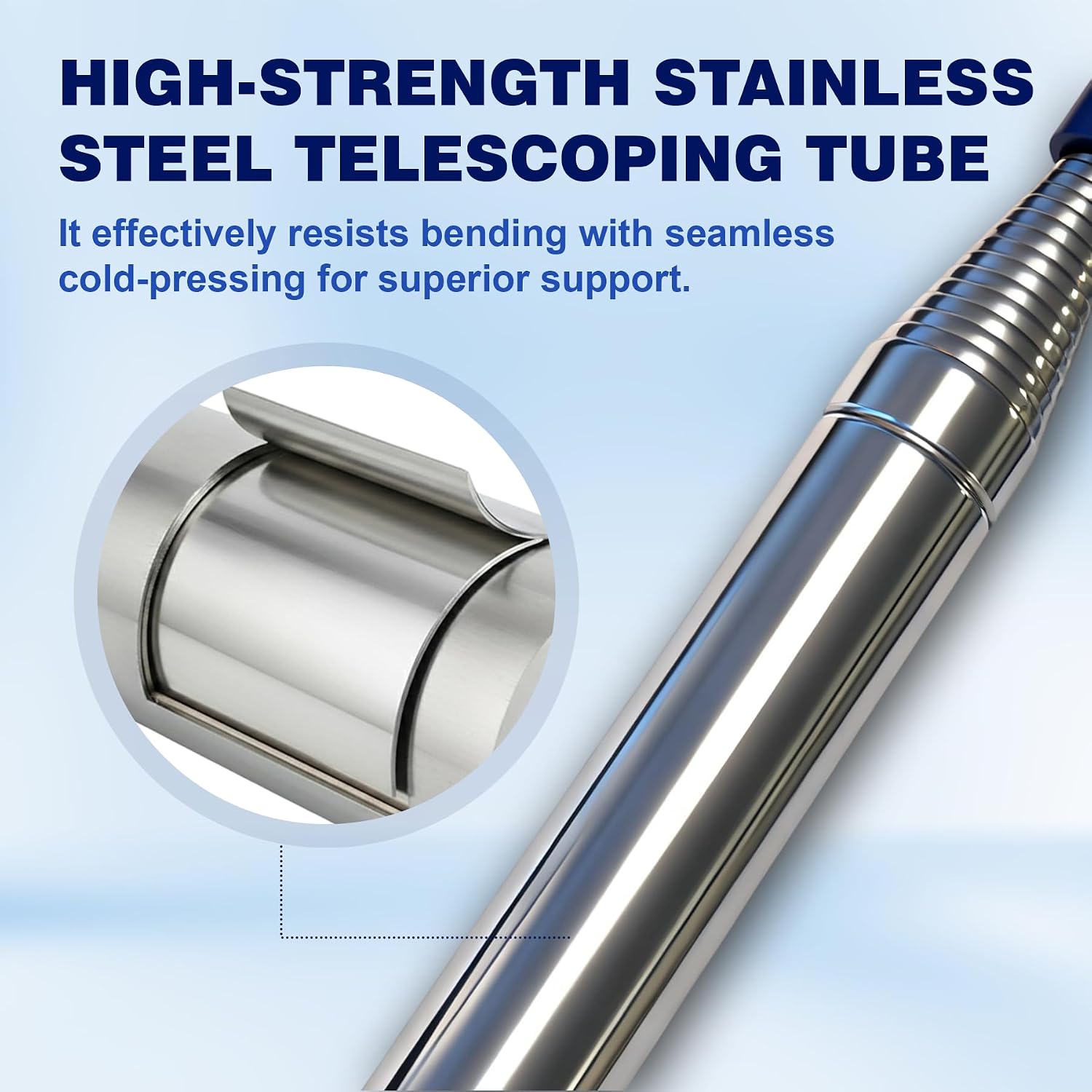 Detalle 2 de Josongslax JOSONG013 Telescopic Golf Ball Retriever with Stainless Steel Shaft