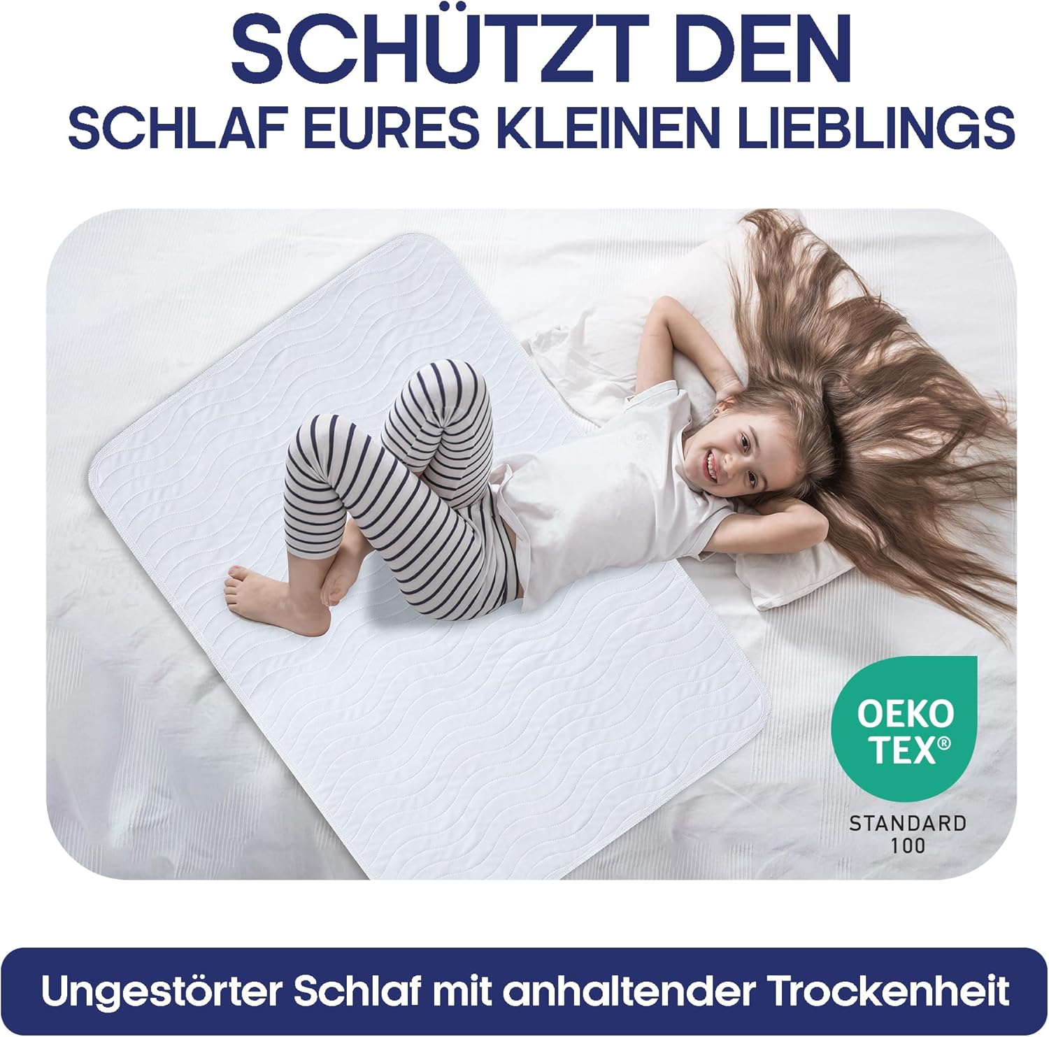 Thumbnail 1 de Barbons Inkontinenzunterlage 75×90 cm Wasserschutz