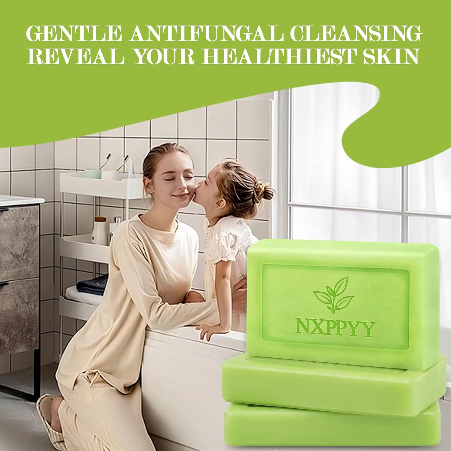 Thumbnail 6 de NXPPYY Antifungal Soap Bar with Tolnaftate and Tea Tree Oil, 3-Pack