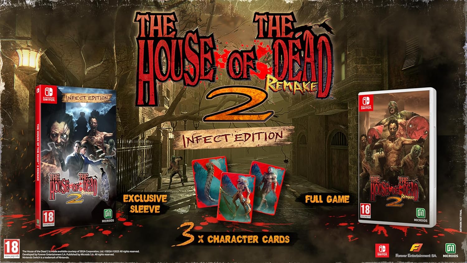 Thumbnail 1 de The House of the Dead 2: Remake Limited Edition (Switch) – fast-paced arcade-style zombie shooter