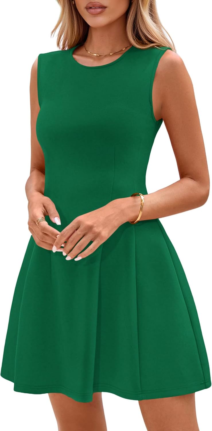 Thumbnail 6 de PRETTYGARDEN Women's Sleeveless A-Line Cocktail Dress with Fit-and-Flare Skirt