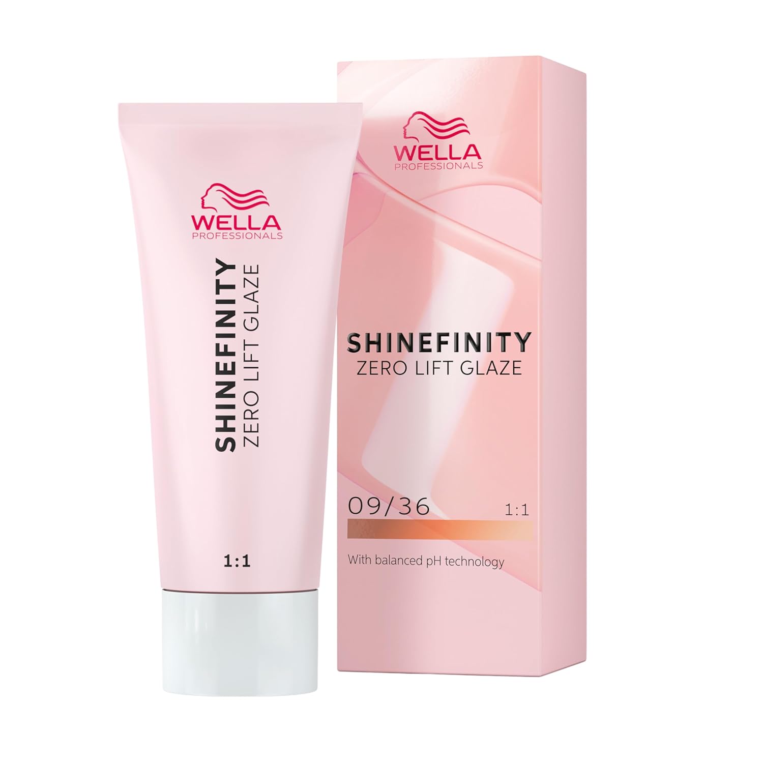 Detalle de Wella Professionals Shinefinity Glaze – Demi-permanente, pH-neutral, ohne Ammoniak, vegan