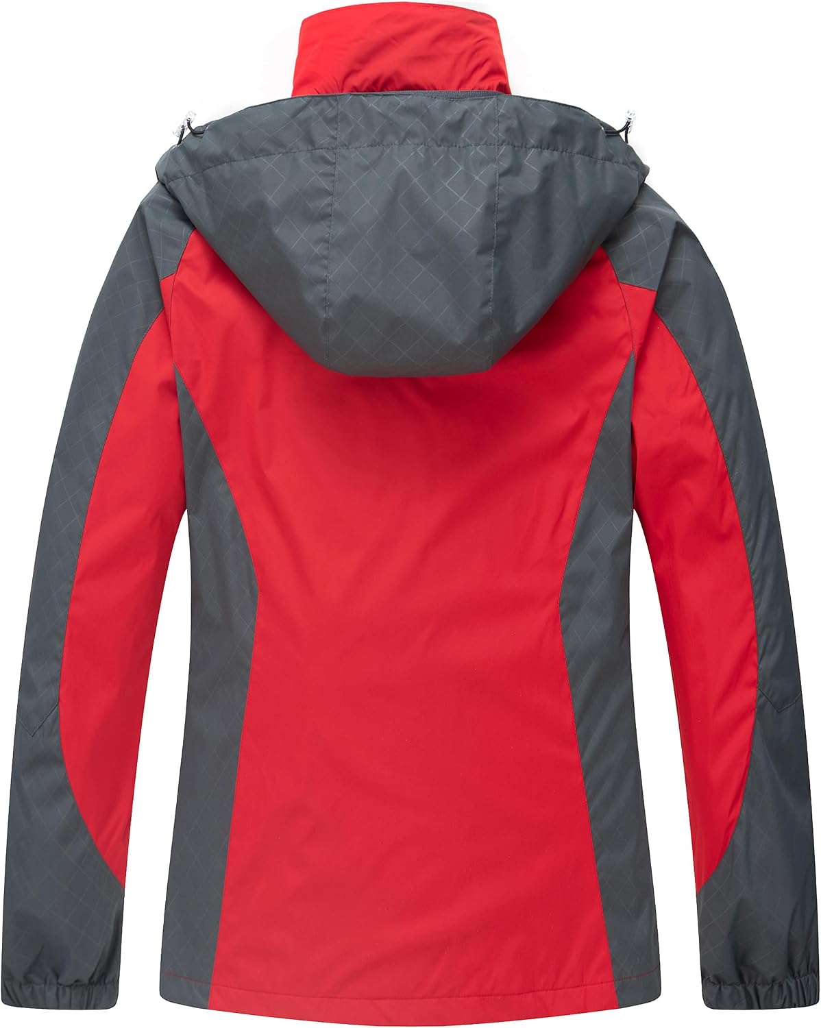 Thumbnail 1 de DCmount Regenjacke Damen wasserdicht mit Kapuze – leichte Outdoor-Übergangsjacke mit Softshell-Ansatz