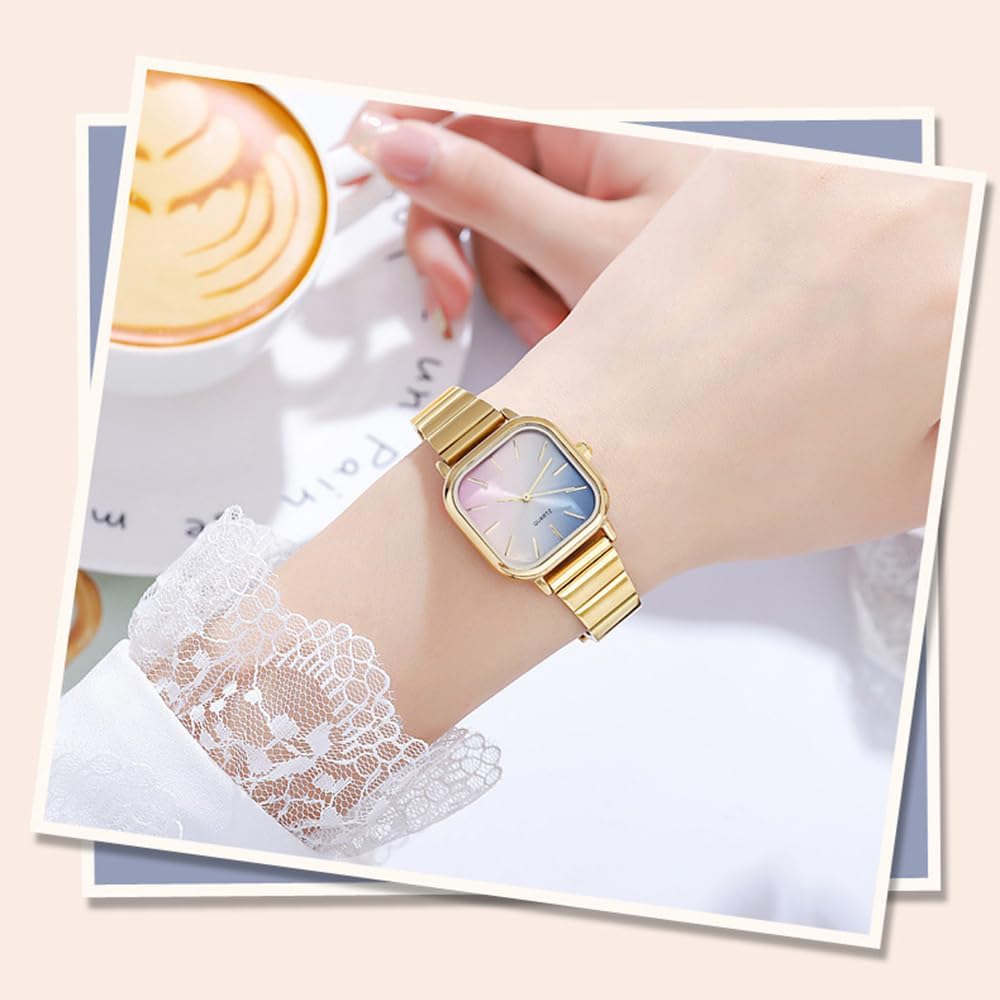 Detalle 2 de HUNRUY Women's Watch with Square Case