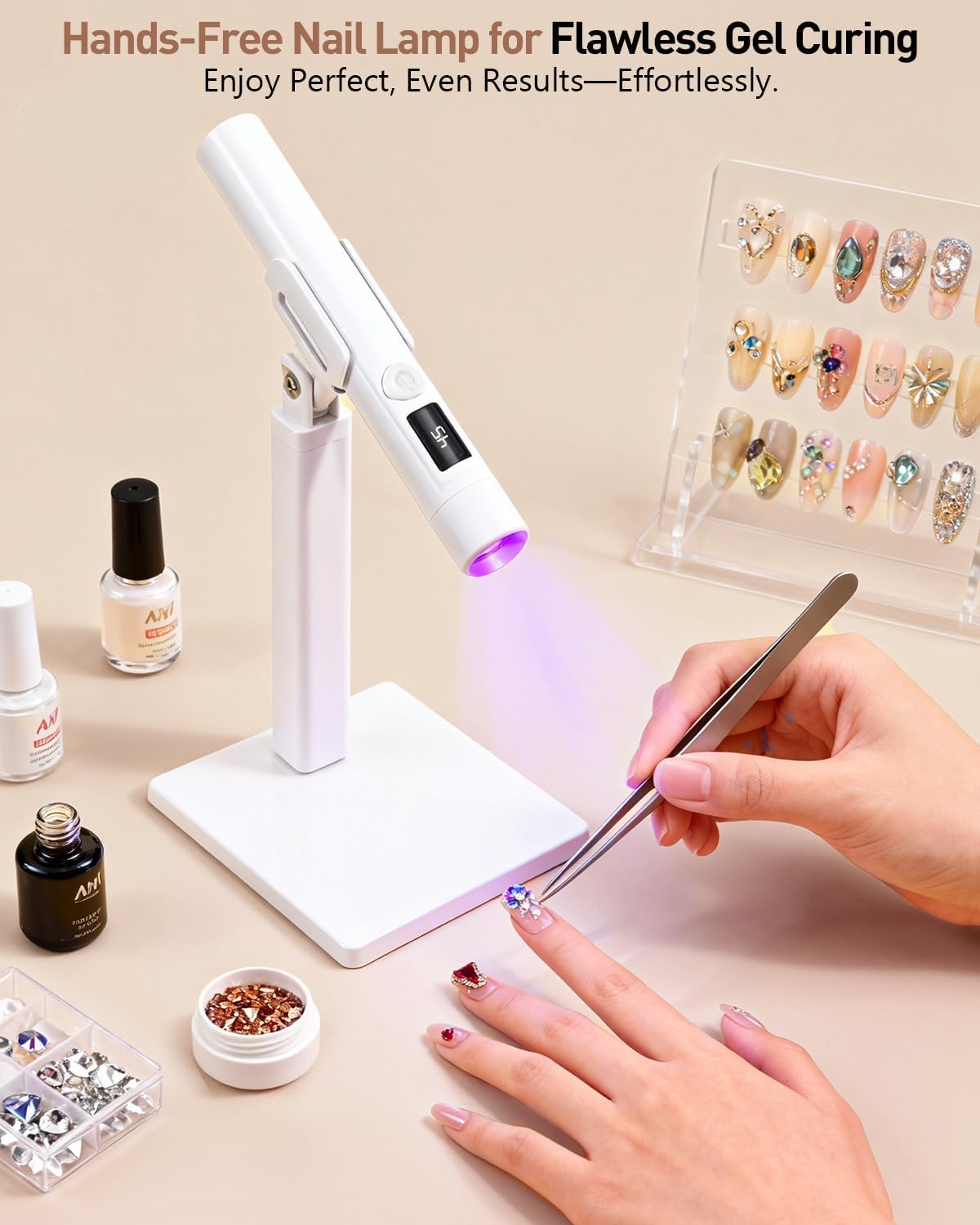 Thumbnail 6 de Lychico Handheld UV LED Nail Lamp 2‑in‑1